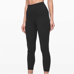 Lululemon Align Pant High Rise Legging 25”Black size 6